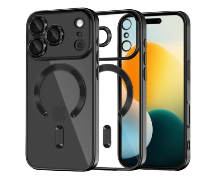 Etui / obudowa na smartfona Tech-Protect Magflex Magsafe do Iphone 17 Pro Max Shiny Black